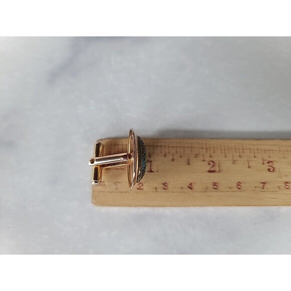 Vintage Floral Web Style Cufflinks - Picture 5 of 10